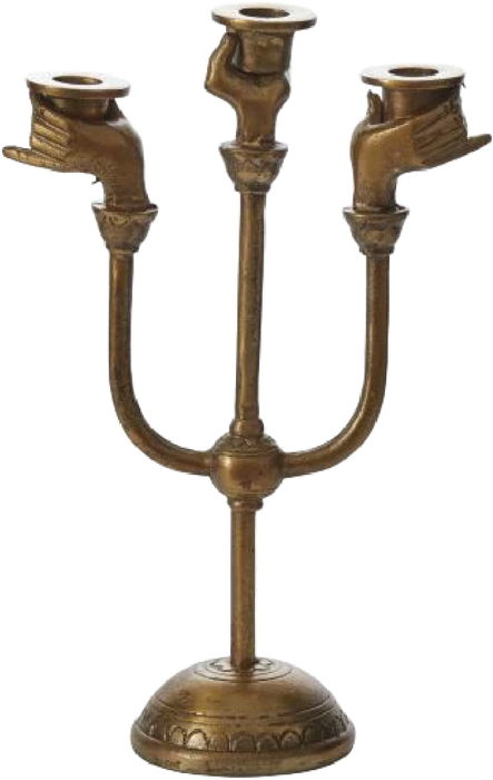 Haunted Hands Candelabra