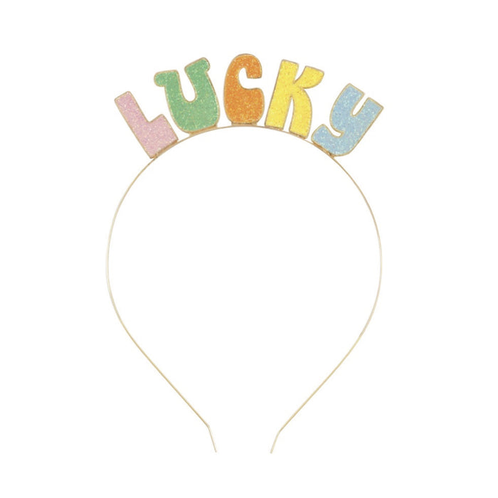 St. Patty's Day "Lucky" Glitter Headband
