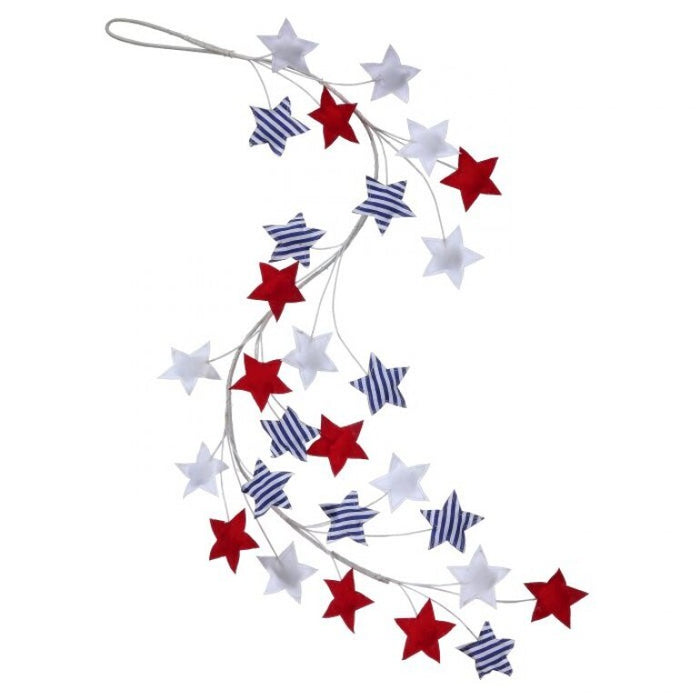 Americana Star Garland