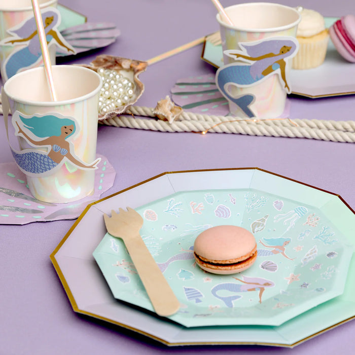 Mermaid Small Paper Plate