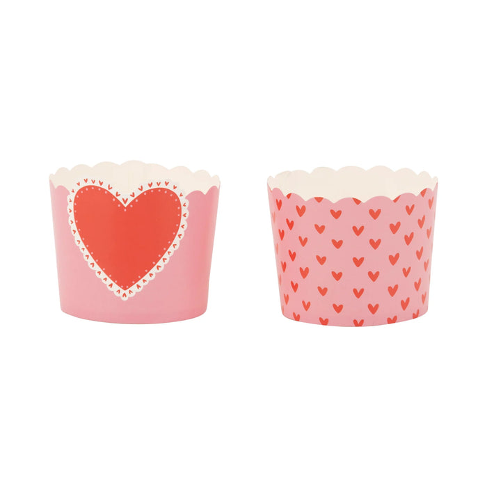 Heart Dolly Baking Cups