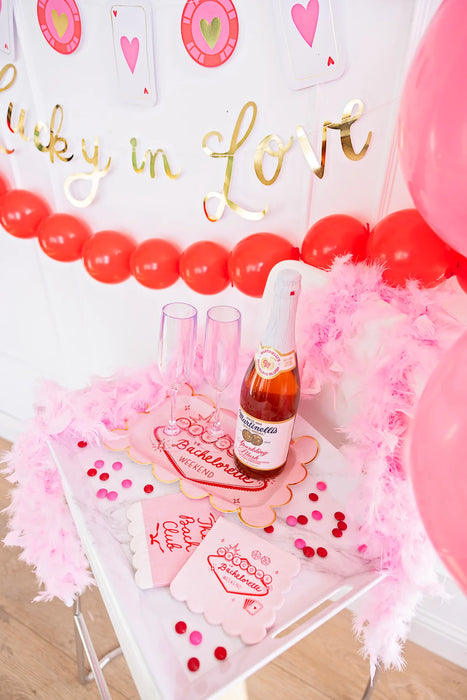 Bachelorette Scalloped Plate