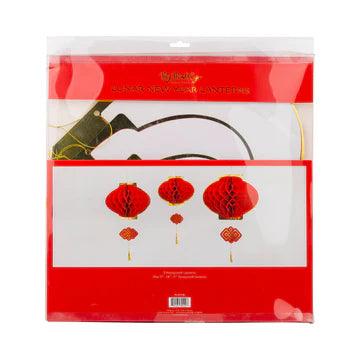 Hanging Honeycomb Lantern