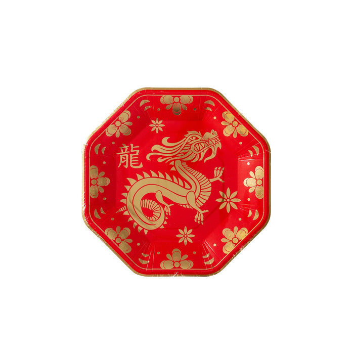 Lunar New Year- Year of the Dragon Paper Plate