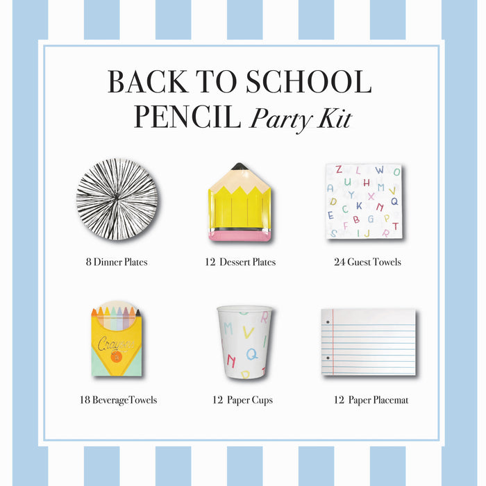 Back to School Pencil Party Kit
