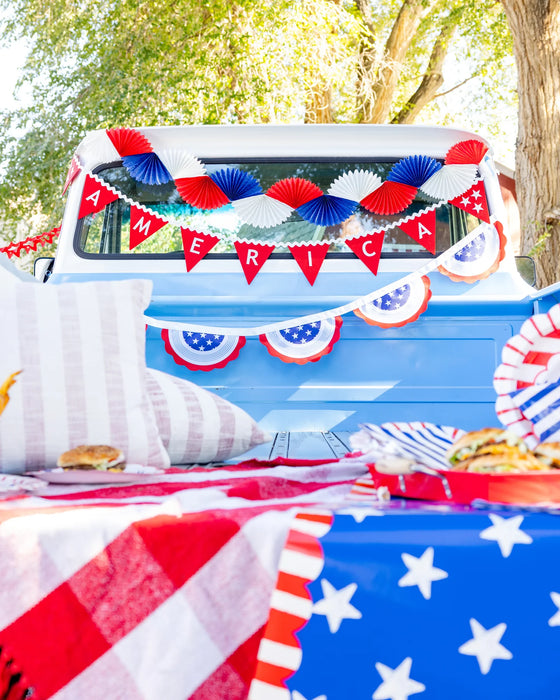 Tissue Banner Tissue Bunting Banner– Gatherings by CP