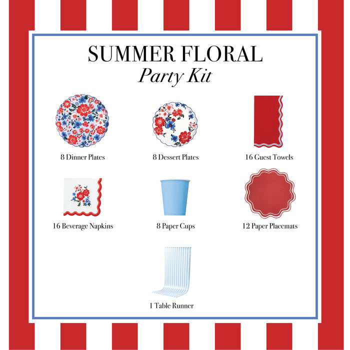 Summer Floral Party Kit