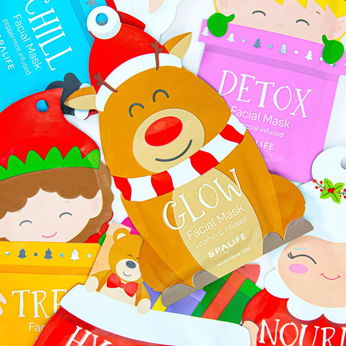 Holiday Santa's Squad Facial Masks