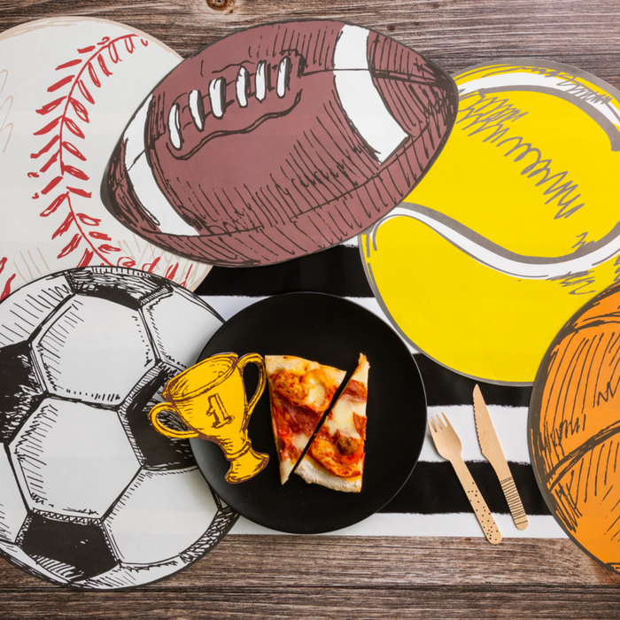 Sports Fan Football Paper Placemats