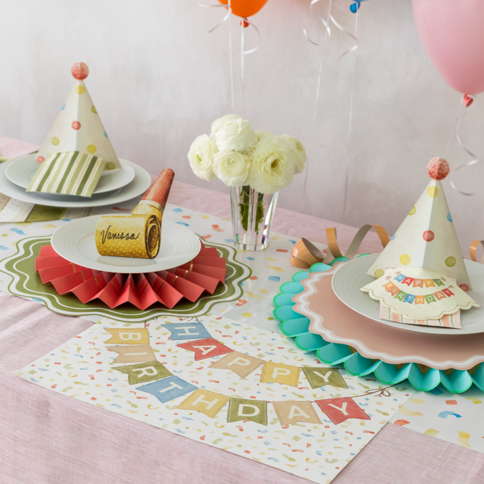 Confetti Table Paper Table Runner