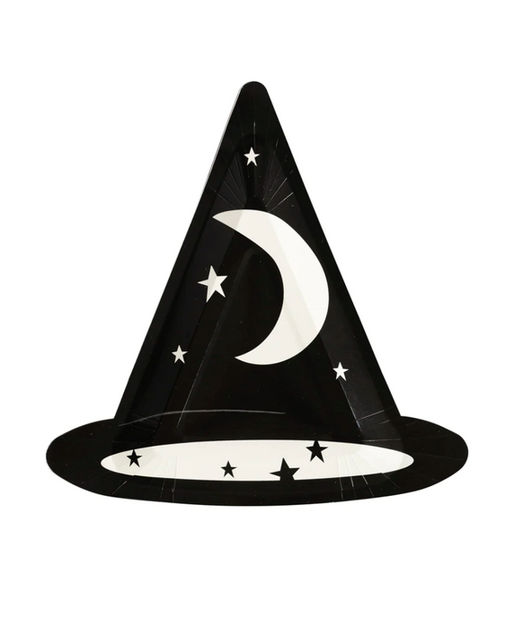 Witching Hour Witches Hat Shaped Plate