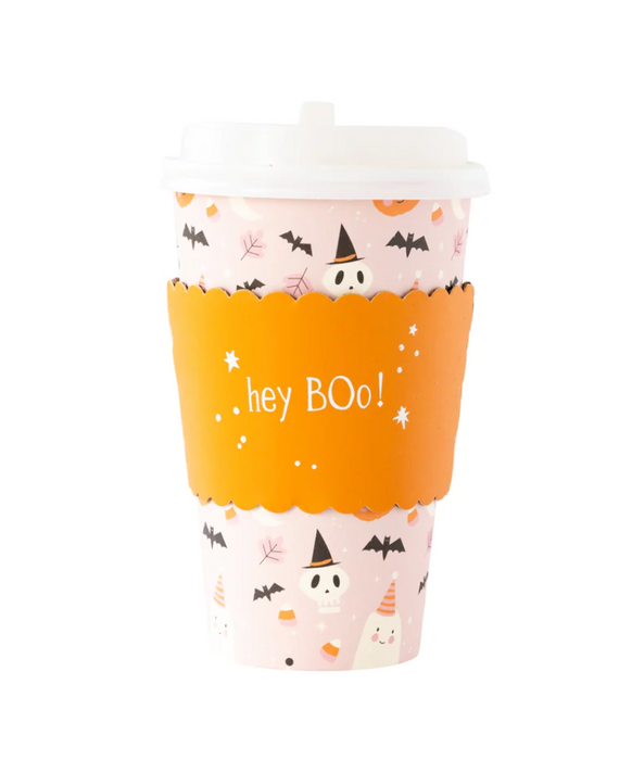 Pink Halloween Icons To-Go Cups