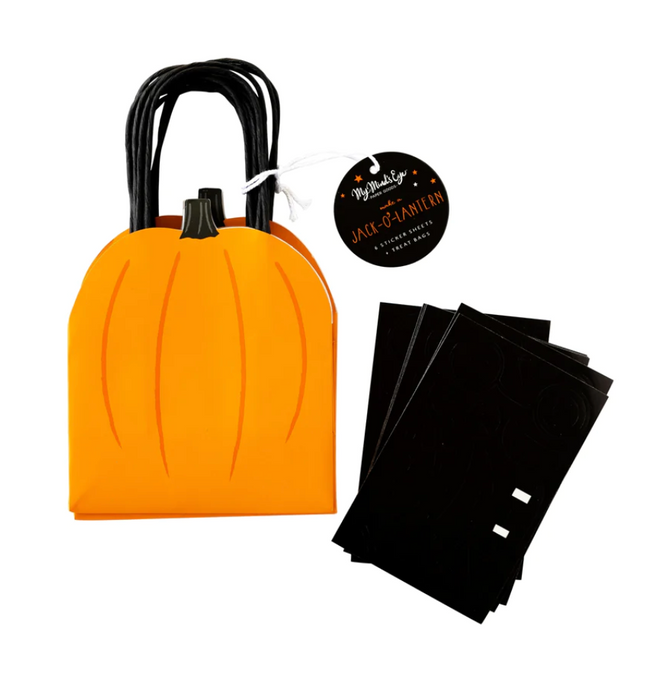 Jack-O-Lantern Treat Bags