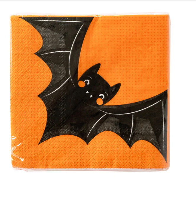 Vintage Bat Beverage Napkin