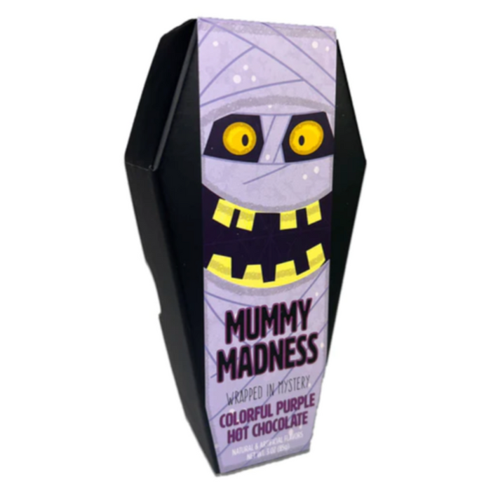 Coffin Cafe Mummy Madness Colorful purple Hot Chocolate