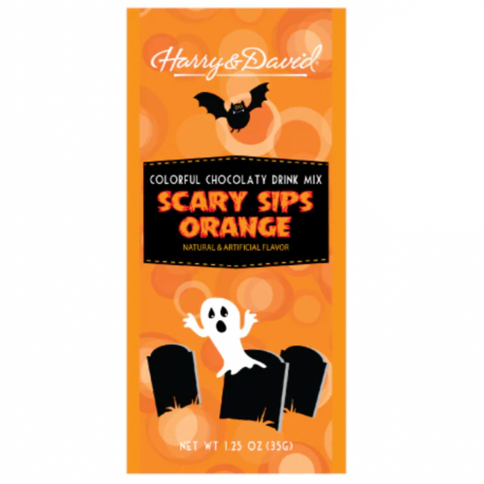 Harry & Davis Halloween Scary Sips Orange Colorful Hot Chocolate