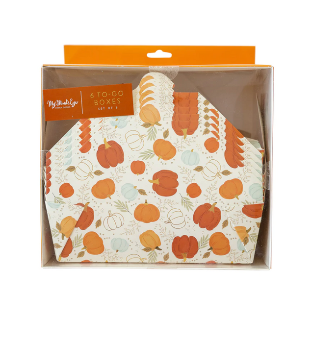 Scattered Pumpkins Take Home Box