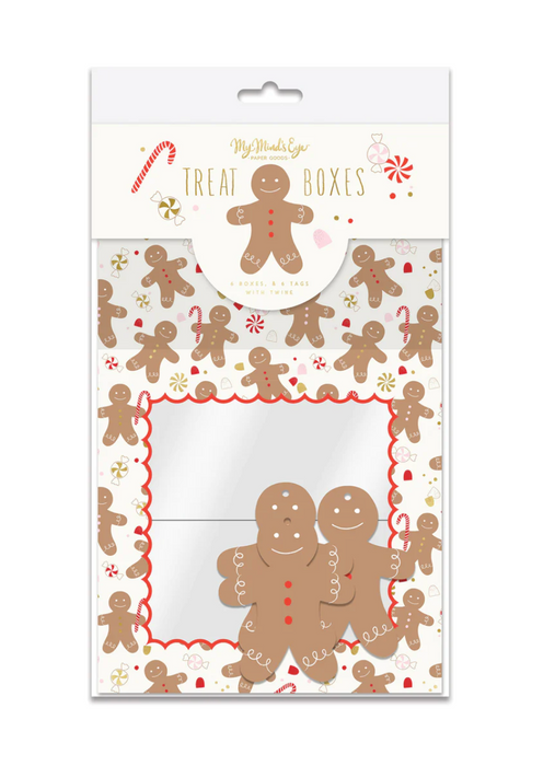 GINGERBREAD MAN COOKIE BOXES