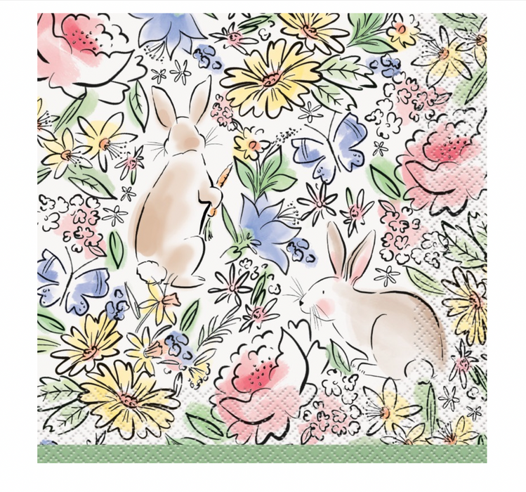 Dainty Easter Luncheon Napkins