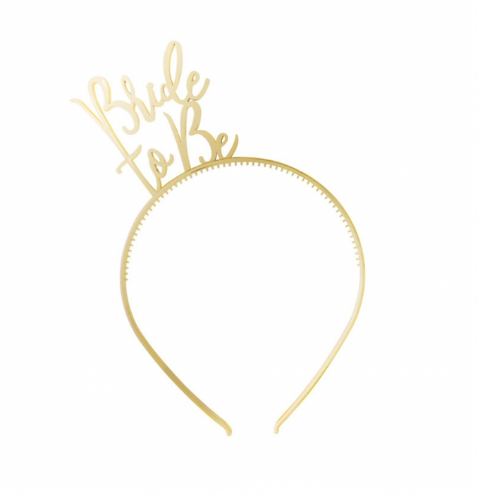 Plastic "Bride to Be" Party Headband