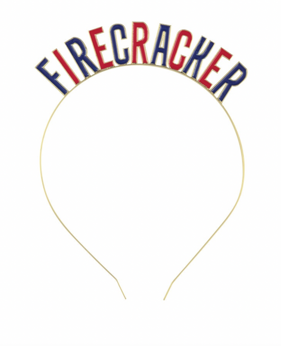 Enamel "Firecracker" Party Headband