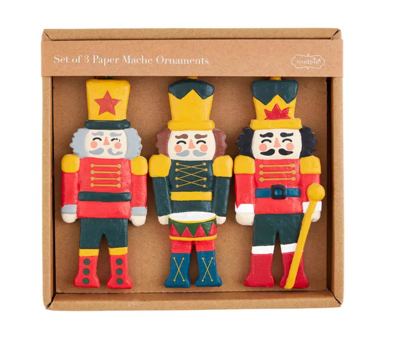 NUTCRACKER BOXED ORNAMENT SET