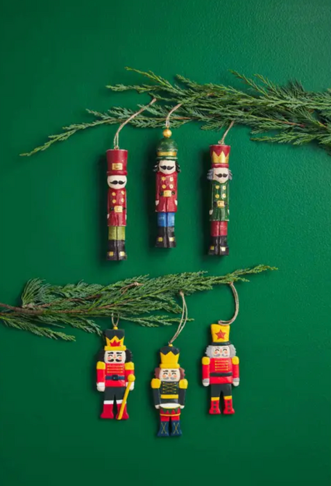 NUTCRACKER BOXED ORNAMENT SET