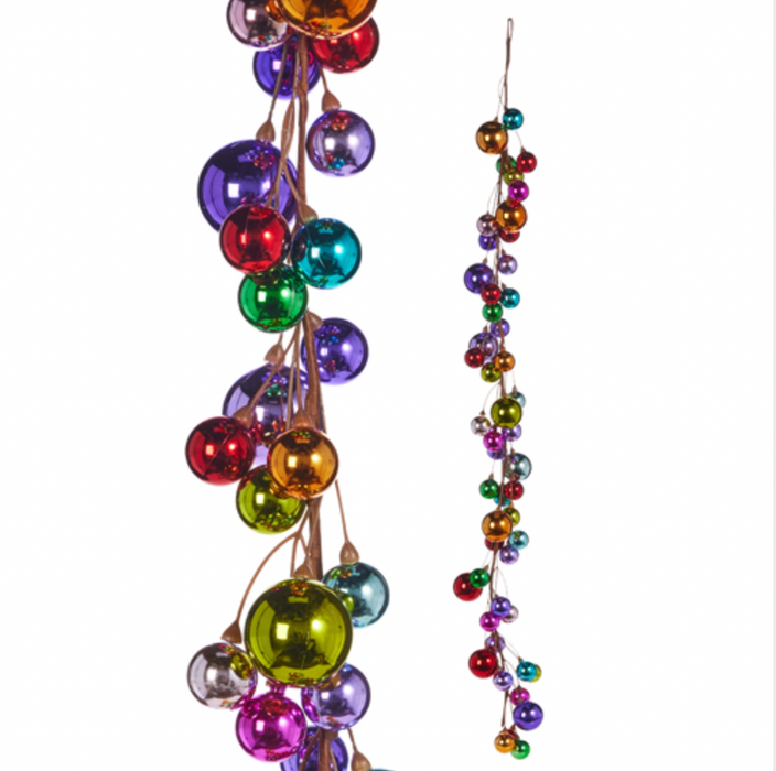 Christmas Multicolor Ornament Garland