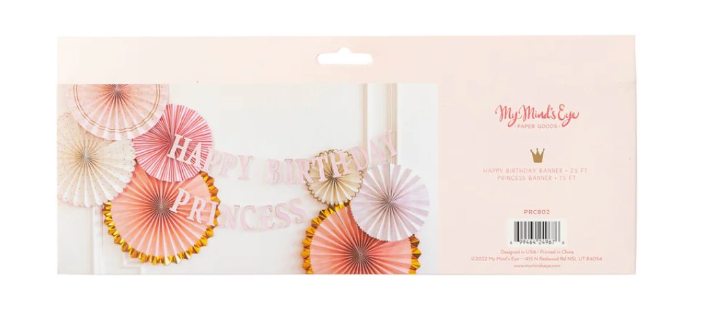 Princess Party Banner