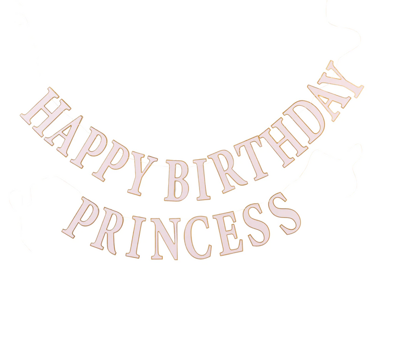 Princess Party Banner