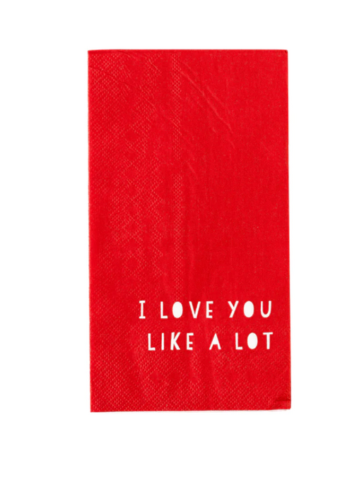 Love You Guest Towel