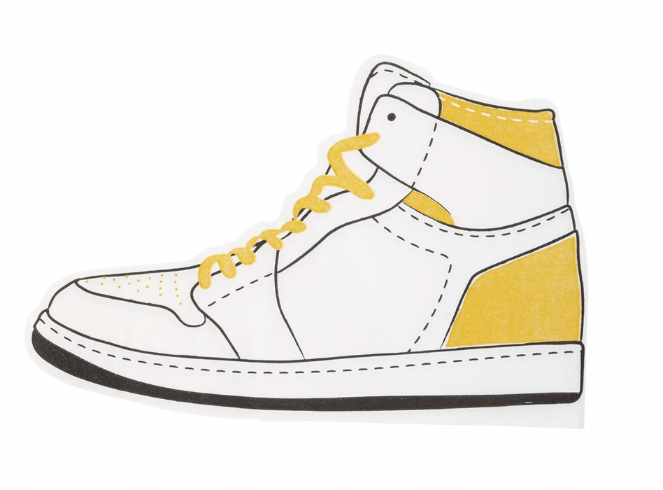 Hightop Shoe Shaped Paper Dinner Napkin