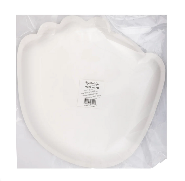 Baseball Mitt Shaped Paper Plate