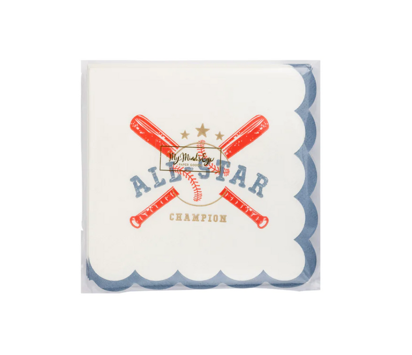 All Star Paper Cocktail Napkin