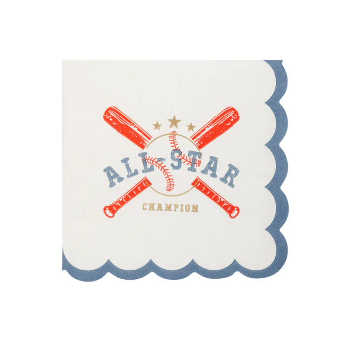 All Star Paper Cocktail Napkin