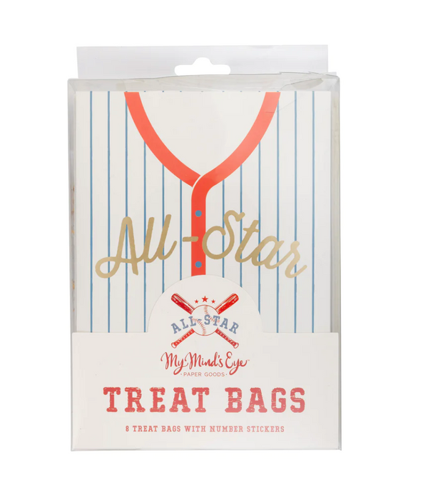 Baseball Jersey Treat Bags