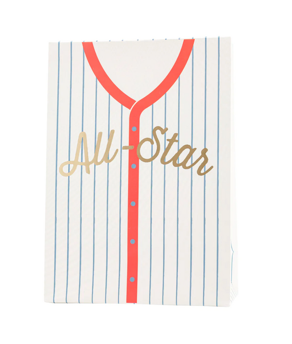 Baseball Jersey Treat Bags