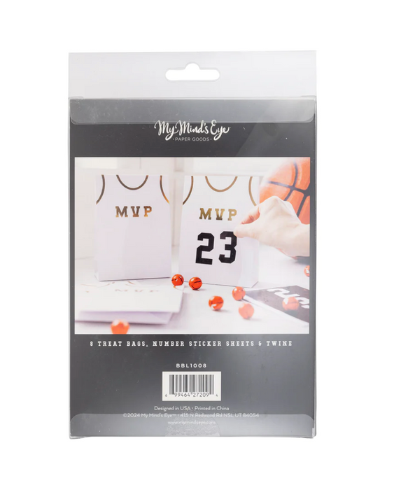 Basketball Treat Bags