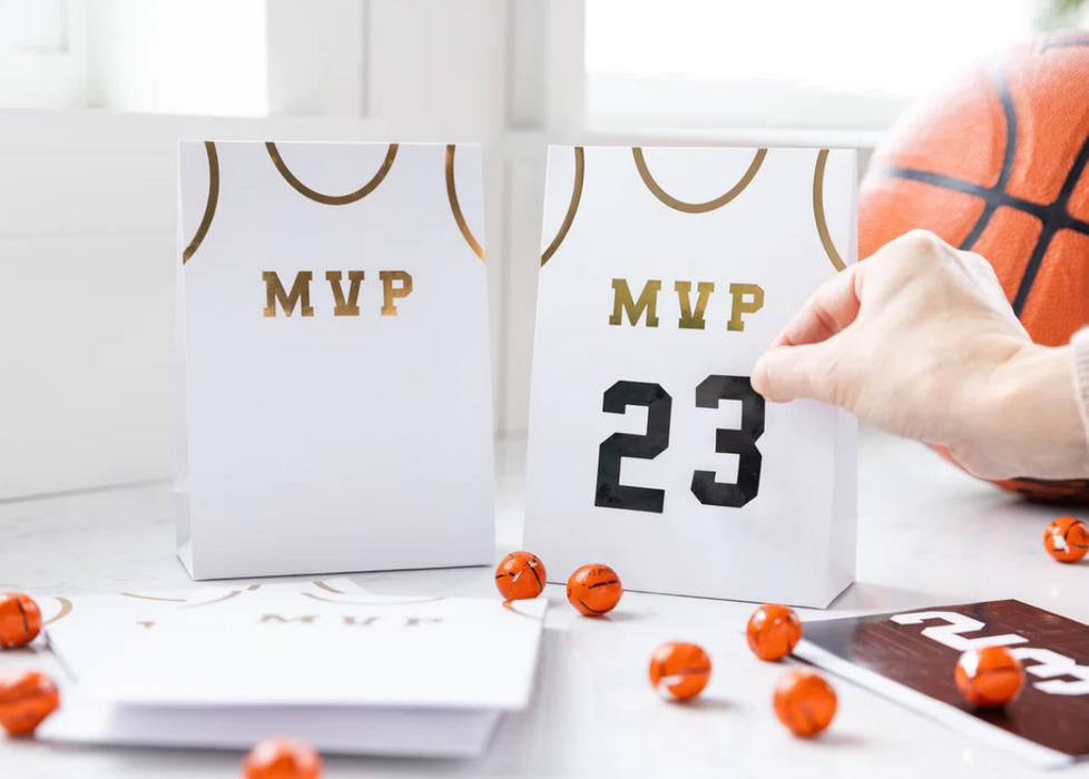 Basketball Treat Bags