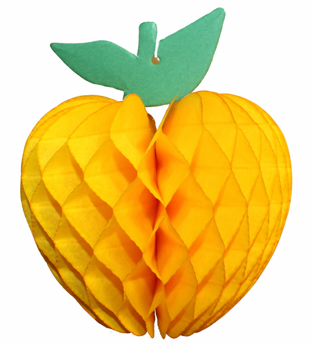 7" Yellow Apple Honeycomb