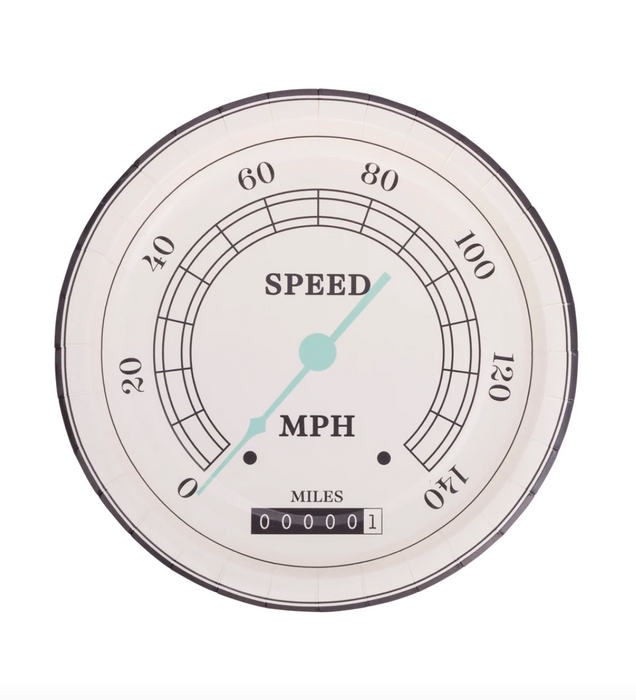 Speedometer Car Plate
