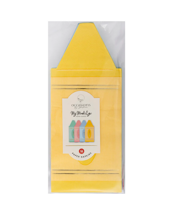 Crayons Napkin Set
