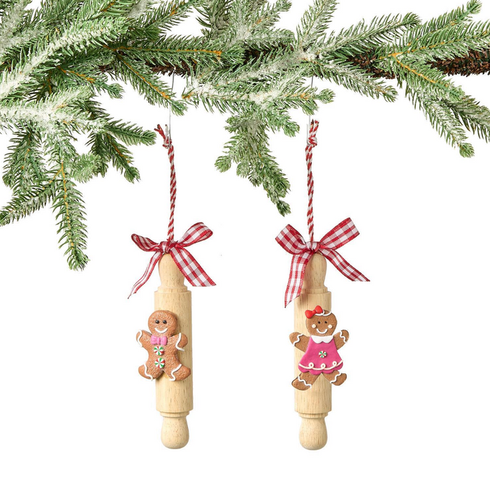 Cookies & Cheer Gingerbread Ornaments
