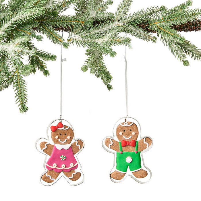 Cookies & Cheer Gingerbread Ornaments