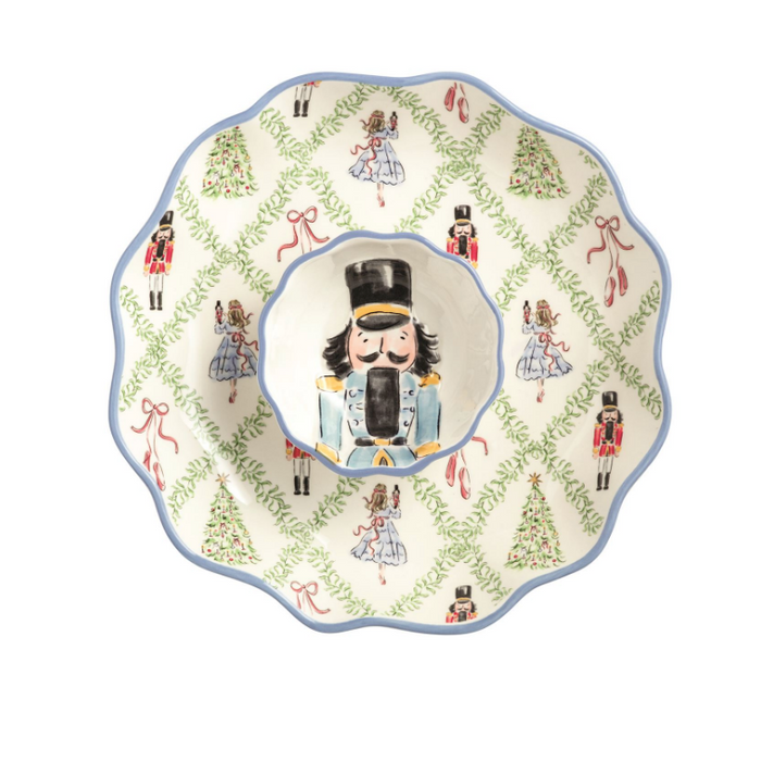 Nutcracker Chip & Dip Set