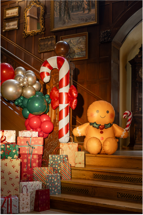 Foil Balloon Gingerbread Man