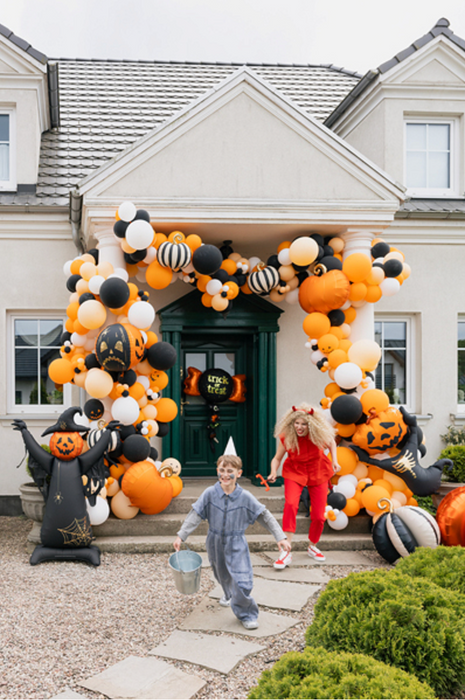 Orange Pumpkin Foil Balloon