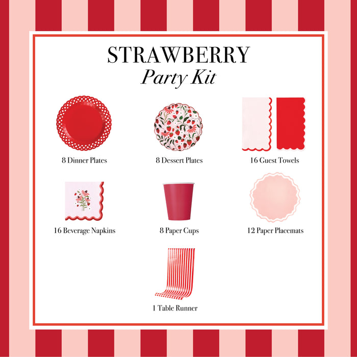 Strawberry Party Kit