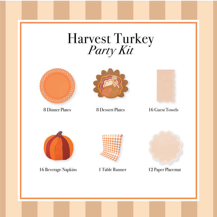 Harvest Turkey Party Kit