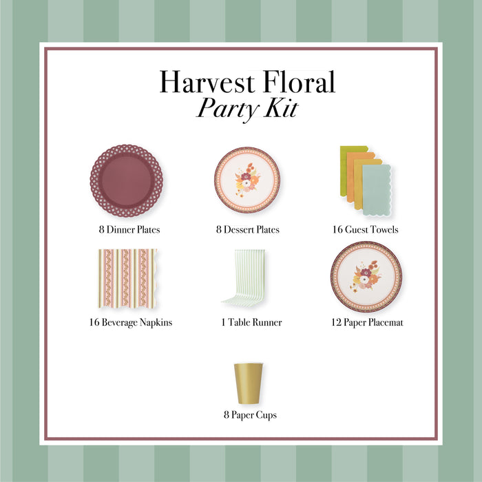 Harvest Florals Party Kit